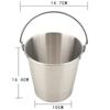 Bar Decor Small Bucket Ice Bucket Party Candy Storage