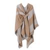 Ladies' Fashionable Knitted Shawl, High-end Travel Wear, Imitation Cashmere Cloak