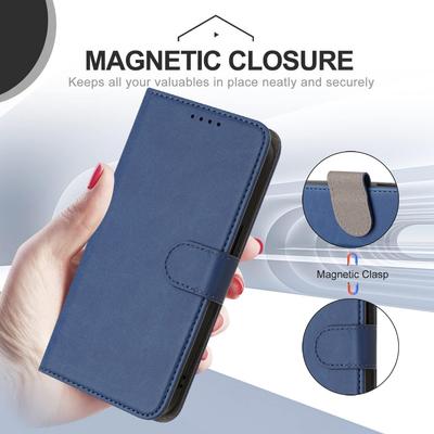 Кожаный чехол-книжка для Samsung Galaxy A54 A34 A24 A14 A04 A04S A73 A53 A33 A23 A13 A03 Core Чехол Магнитный кошелек Обложка-подставка