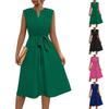 Women's Casual Fashion Sexy Sleeveless Tie Dresses