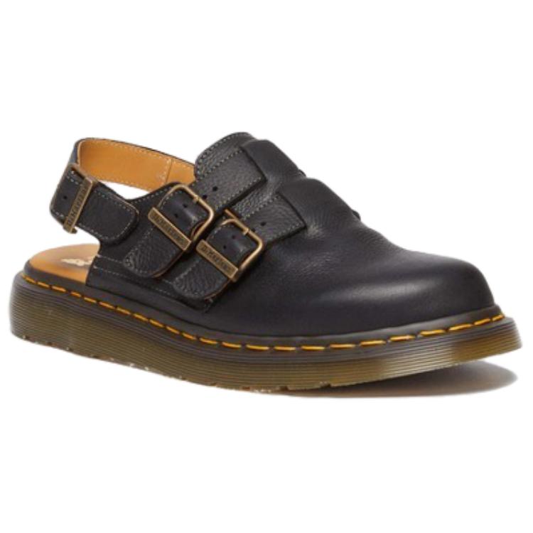 Dr. Martens Minimalist Versatile Comfortable Low-Top Casual Shoes Unisex Casual Shoes Black 31476001