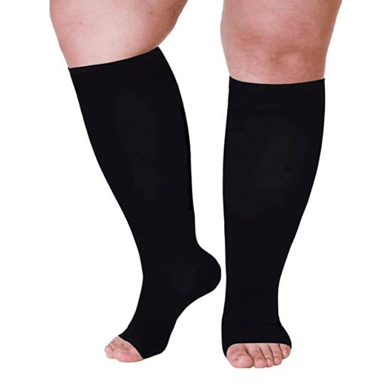 Vein Compression Socks Professional Promote Blood-circulating Breathable Compression Mid Tube Socks Elderly People Compression Socks
