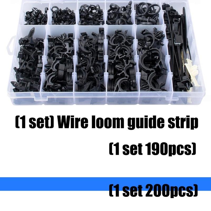 Multiple Size Reusable Nylon Cable Ties with Push in Installation for Quick Wire Organization In Office Home Setting