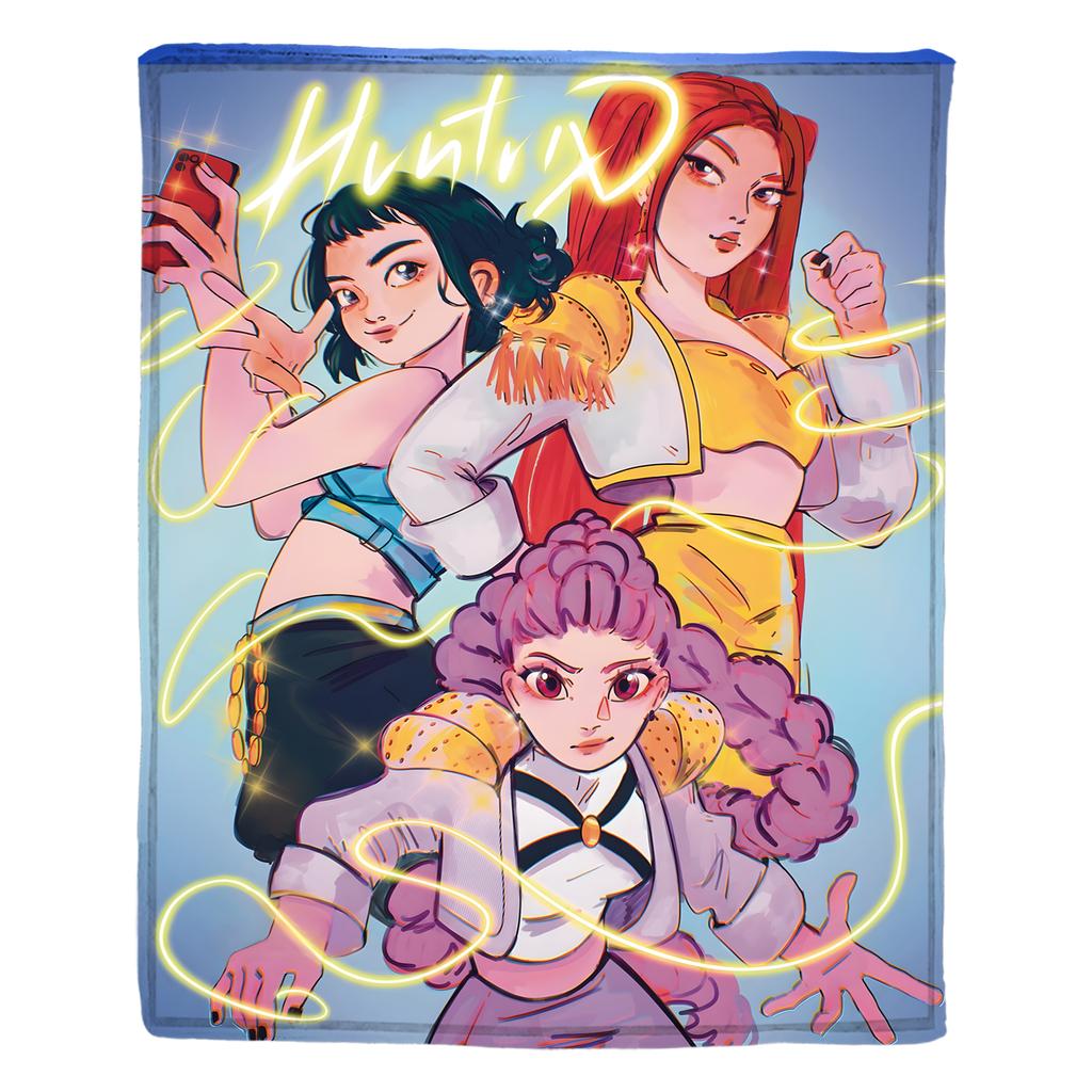 Flannel Digital Printed Blanket Conditioning Blanket Sofa Blanket Girl Gift