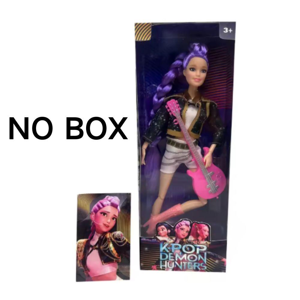 @@@ НОВЫЙ Игровой Фигурка K-pop Охотники на Демонов Руми Мира Зои Мира Тематическая Песня Цветных Огней Подарки на День Рождения для Девочек