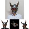 Mechanical Style Hannya Mask Prop With Resin Material For Christmas And Halloween Party Events