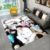 Знаменитый K-POP Звезда B-BTS Нескользящий Ковер для Гостиной, Спальни, Игровой Комнаты, Мягкий Ковер Напольный Коврик Декор для Дома Ковер в Детскую Комнату Подарок