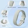 2 шт. Силиконовый+Нейлоновый ремешок для Google Fitbit Air, Регулируемый сменный браслет для фитнес-трекера Fitbit Air