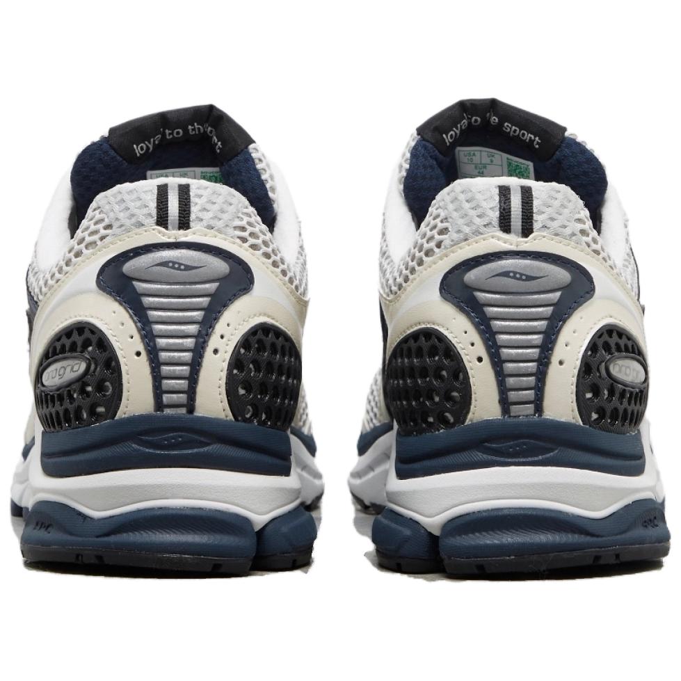 SAUCONY ProGrid Triumph Victory 4 Нескользящие износостойкие низкие беговые кроссовки Мужские Серый Синий S7070412