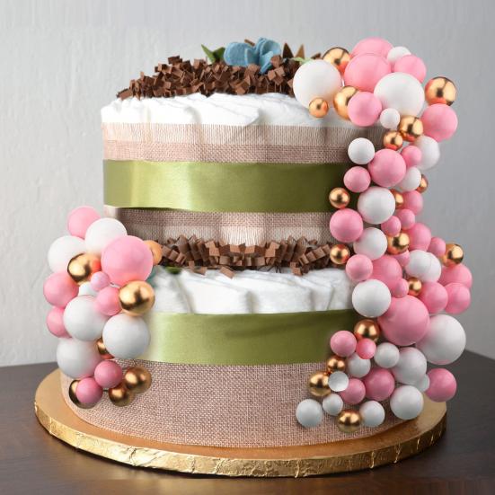 108 шт., шарики для украшения торта, воздушные шары, вставки для кексов, пенопластовые украшения для выпечки, сделай сам, многоразовые, праздничная атмосфера, декор для торта