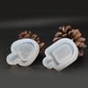 Quicksand Resin Moulds Unique Cup Shape Keychain Molds Resin Shaker Mould Cup Shape Quicksand Molds DIY Jewelry Pendant