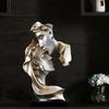 Collectible Resin Statue of Couple Ornament with for Lounge Wedding Party Abstract Art Romantic