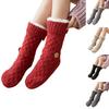 Women's Winter Plush Floor Socks, Non- Indoor Adult Snow Socks, Thickened Plush Home Socks