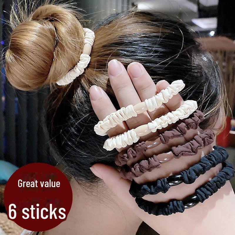 Корейская эластичная повязка для волос - простая и универсальная повязка для толстой кишки для женщин