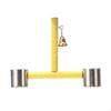 With Bell Parrot Chewing Toys Easy To Install Parrot Feeding Cup Rack Bird Play Stand Perch  Parrot