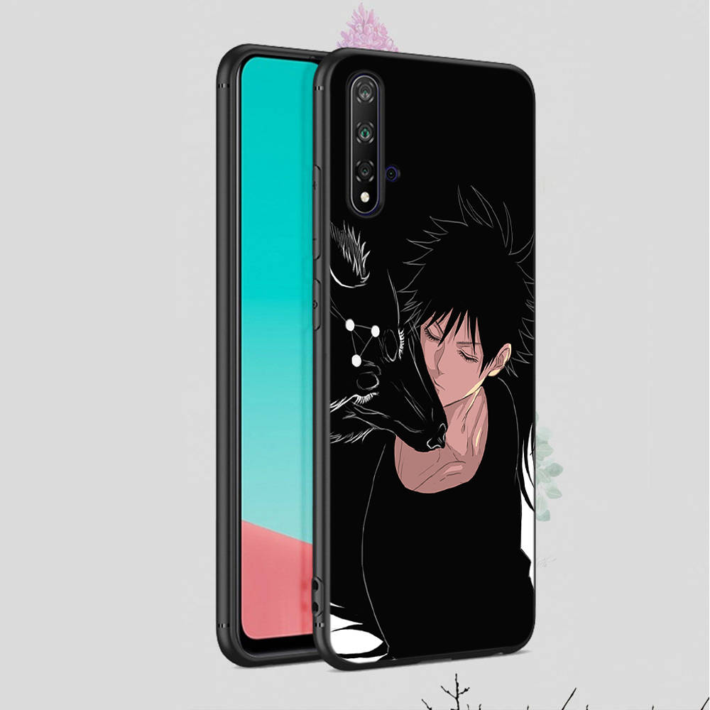 DT17Jujutsu Kaisen Case for OPPO Reno 8 6 5 4 Pro Find X3 A17 A31 A38 A40 A53 A54 A55 A74 A76 A78 A77 A80 A94 A95 A96 Lite Black Soft Cover