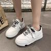 Популярная платформа белые туфли женские весна и осень чувство высокого класса 2025 новый нишевый универсальный повседневный спортивный