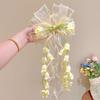 Long Streamer Hair Accessory Sheer Organza Hair Rope Vintage Ribbon Bow Hair Scrunchies  Wedding