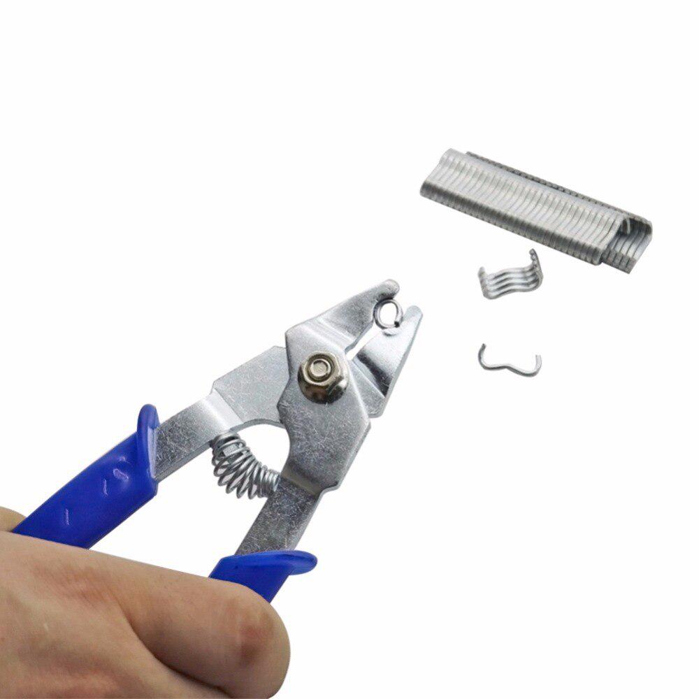 Инструмент для установки металлических скоб