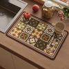 Премиальный коврик для кухонной столешницы в стиле ваби-саби