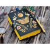 Vintage Butterfly Leather Journal Writing Notebook Sketchbook Blank Spell Book