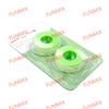2pcs Non-woven silicone gel eyelash tape  breathable sensitive resistant eye pad Eyelash extension tools 1.25cm or 2.5cm