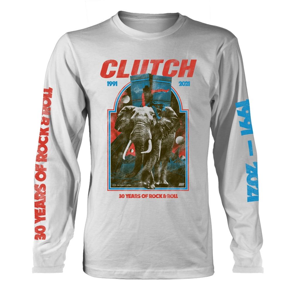 Clutch Unisex Adult Elephant Long-Sleeved T-Shirt