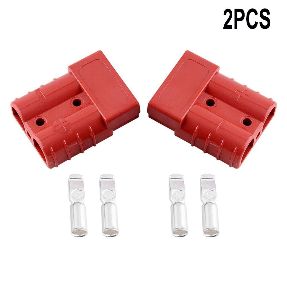 2x Аккумуляторные разъемы Вилка 50А 600В Аккумуляторные разъемы Высокое качество