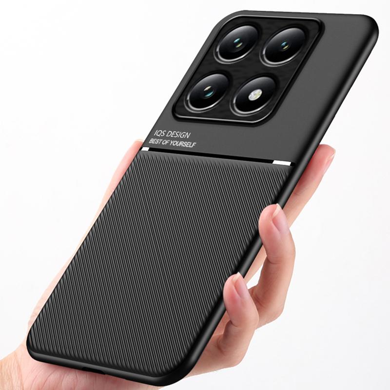 Текстурированный магнитный чехол для телефона Xiaomi 14T 14T Pro с полной защитой четырех углов, противоударный и устойчивый к падениям