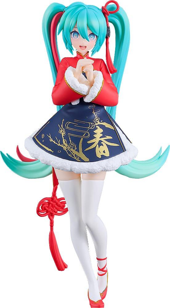 Good Smile Company POP UP PARADE Серия вокальных персонажей 01 Хатсунэ Мику Кисло-сладкий стиль Китайский Новый год пластиковая раскрашенная готовая фигурка Вер.. Немасштабируемый