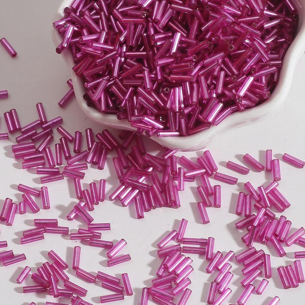 300/700 шт. Чешские цилиндрические стеклянные бисерные бусины-трубочки, европейский посевной бисер, свободные бусины для изготовления ювелирных изделий своими руками