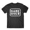 Game Over T-Shirt Gaming Lovers Losing Game Logo  Unisex Top