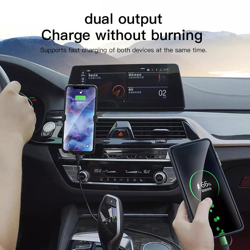 OPQ1 Volkswagen Car Charger USB Type-C Fast Charging Adapter For VW GTI Polo Golf MK6 MK7 Passat B6 Tiguan Arteon Jetta T-ROC ID.4 CC