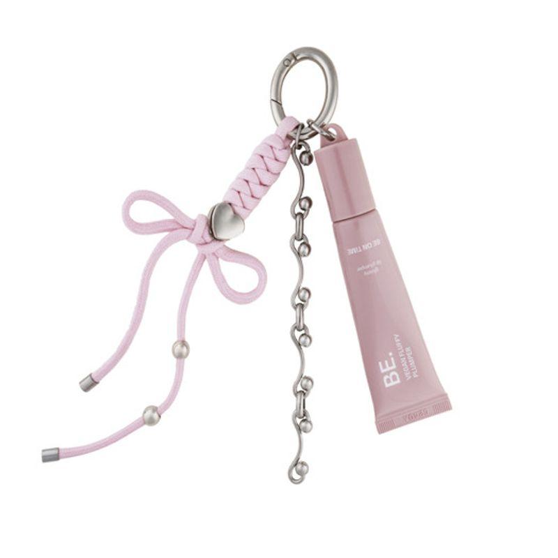 BE ON TIME Vegan Fluffy Plumper Keychain Set 01 Sheer Rosy 10g