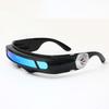 Косплей-очки Циклопа для взрослых мужчин Панк-очки Реквизит для костюма супергероя Аксессуары для ролевых игр Хэллоуин Карнавальные подарки
