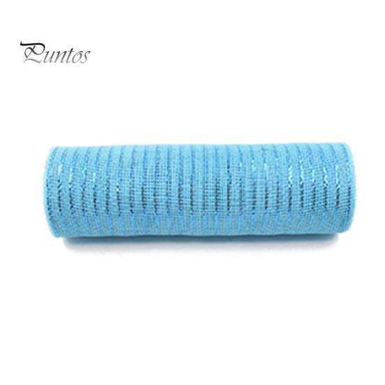 Декоративная сетчатая лента «сделай сам», венок ярких цветов, широко используемая сетчатая лента для рождественской елки, украшение в виде гирлянды