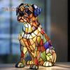 LED Night Lamp Soft Glow Non-Glare Funny Adorable Bulldog Dachshund Lamp Animal Dog Shaped Desk Light