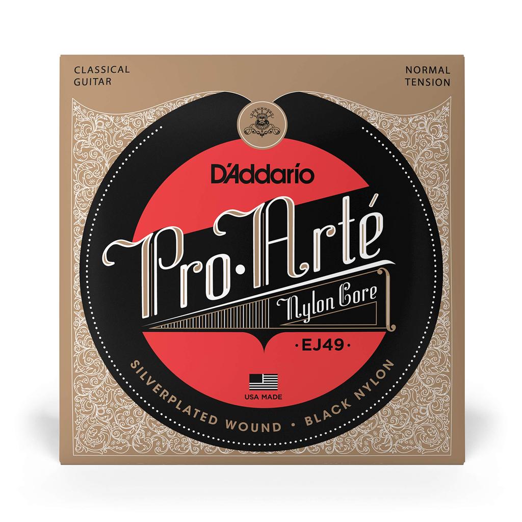 Classical Guitar Strings Pro Arte Normal EJ49 D'Addario Silver/Black []