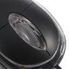 USB Black Wired Optical Light Scroll Wheel Mice Mouse for Computer PC Laptop