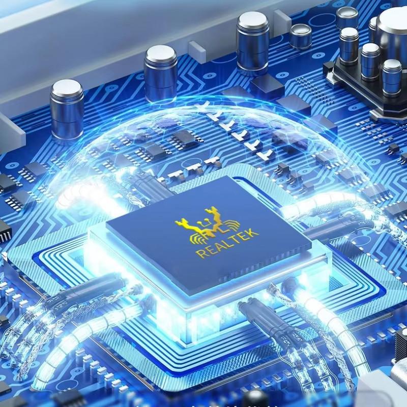 USB to Ethernet Adapter 5Gbps Type C (Thunderbolt 4/3 Compatible) to RJ45 Network Card Compatible for NAS Macbook Laptop