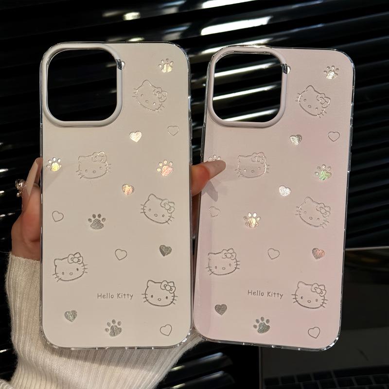 Compatible Hello Kitty Full Print Case for Apple iPhone 14 Pro Max, 15 Plus, and 16 Pro Max - Premium Quality