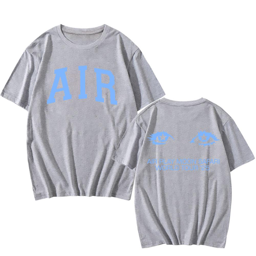 VEGYN X AIR BLUE MOON SAFARI LTD EDITION TSHIRT Air 2025 World Tour T-shirt Summer Cotton Male T Shirt Casual Men Women Clothes