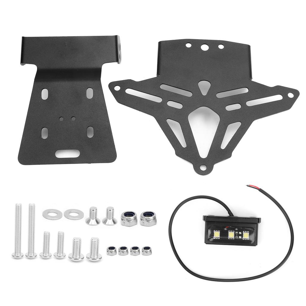 Motorcycle License Plate Holder Fender Eliminating with Light Fit for HONDA CBR150R 2019‑2020