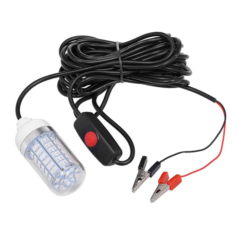12V LED Fish Finder Lamp 108 Leds Fishing Light Fishing Trap Light Fishing Accessories