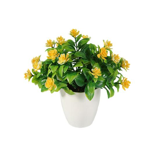 Привлекательный бонсай из искусственной розы, легкий уход, яркий внешний вид, украшение