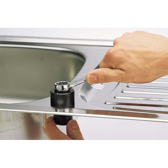 Wolfcraft - 1 резак для мойки из нержавеющей стали ø 28