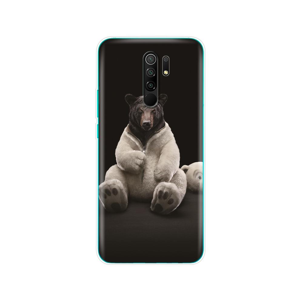 For Xiaomi Redmi 9 Case Silicon Back Cover Phone Case For Redmi 9 Soft Case 6.53 Inch Etui Coque Bumper Shockproof Protective