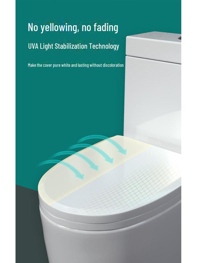 Универсальный быстроустанавливаемый чехол для сиденья унитаза с функцией замедления - утолщенные и удобные для домашнего хозяйства аксессуары