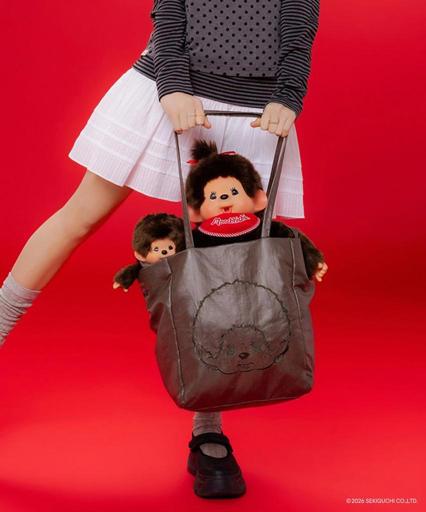 Joseph&Stacey Двусторонняя сумка-тоут Monchhichi Boy Хаки