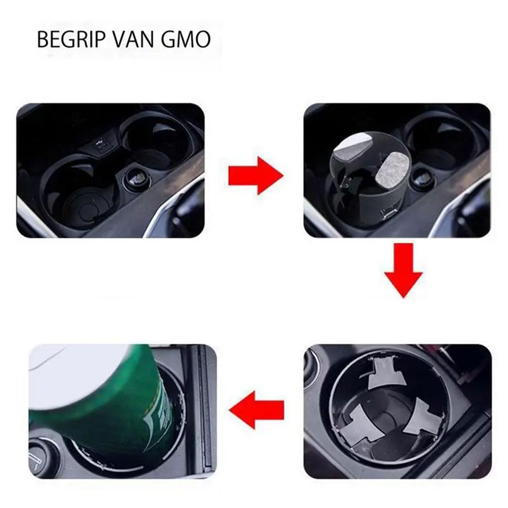 Cup Holder For Car Cup Storage Holders For SUV Adhesive Car Bottle Holder Limit Claw Design Cup Holder Insert Car Accessories